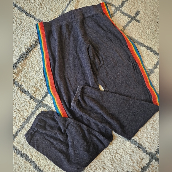 Monrow Pants - Monrow for Revolve size small rainbow jogger